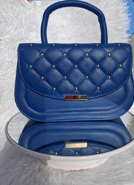 Sac à main bleu tendance
