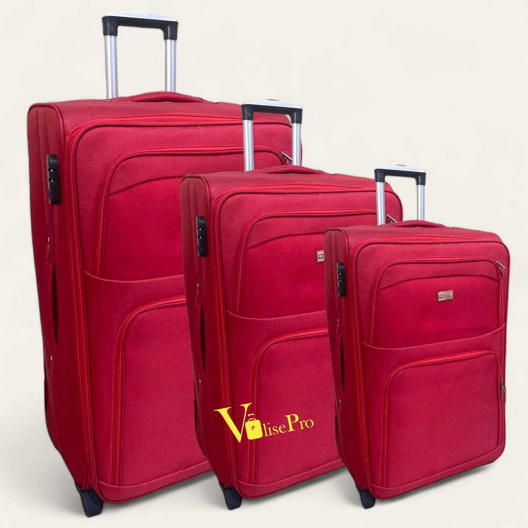 Valises en tissus