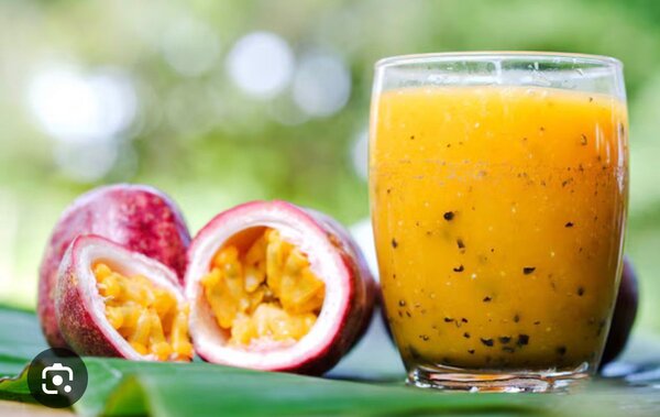 Jus de Gingembre et Fruit de la Passion