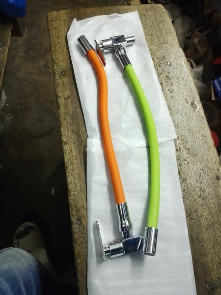 Robinet flexible coloré