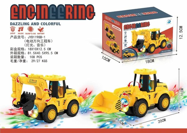 Voiture Jouet Pelleteuse