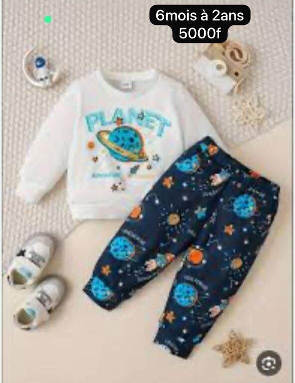 Ensemble bébé garçon - Taille 6 mois à 5 ans