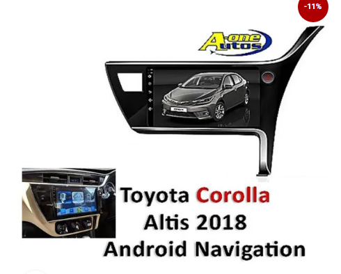 Toyota Corolla Android Panel 2017~19 1GB/16GB