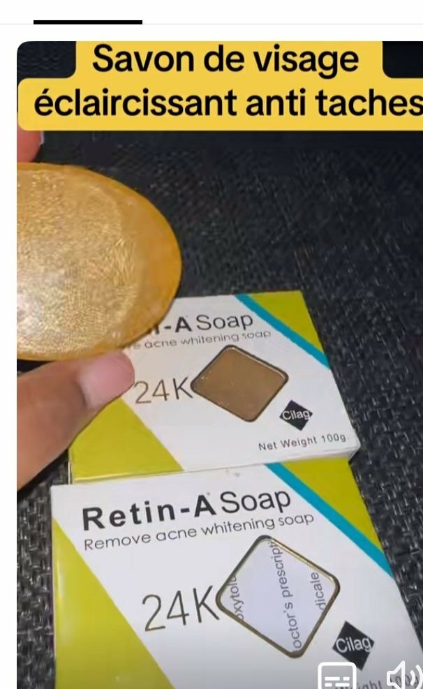 Retin-A Soap 24K Acne Treatment