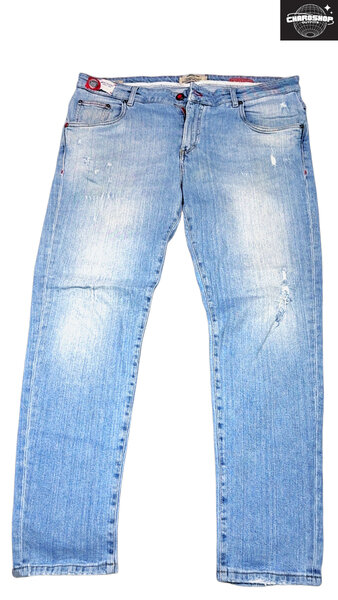 Jean bleu décontracté homme