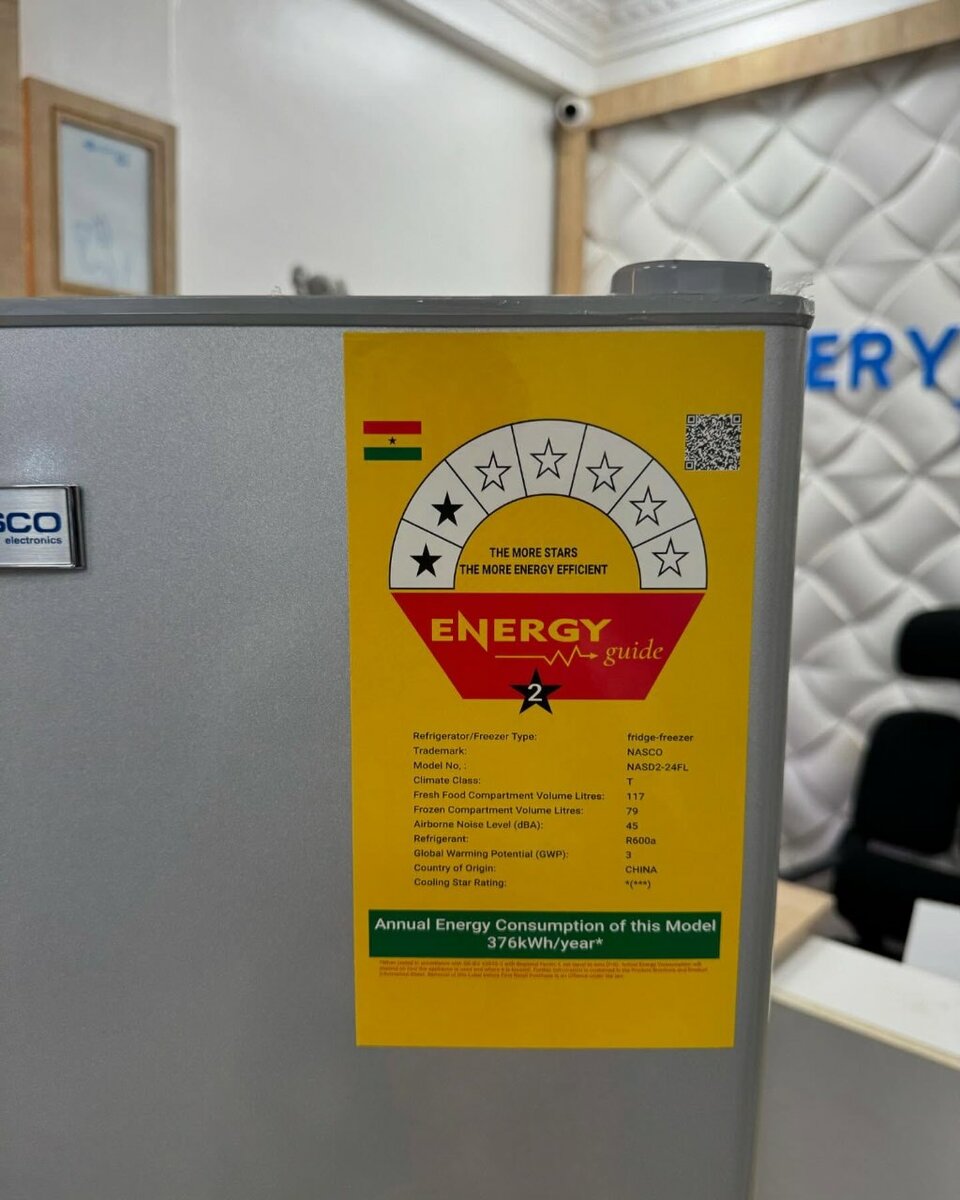 NASCO 196L BOTTOM FREEZER REFRIGERATOR