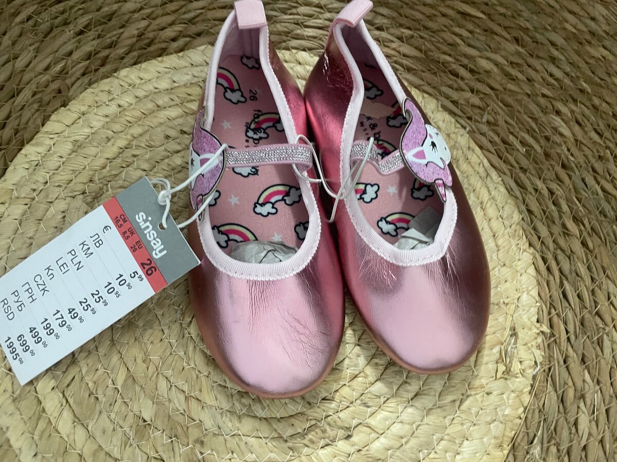 Ballerines Rose Filles Licorne