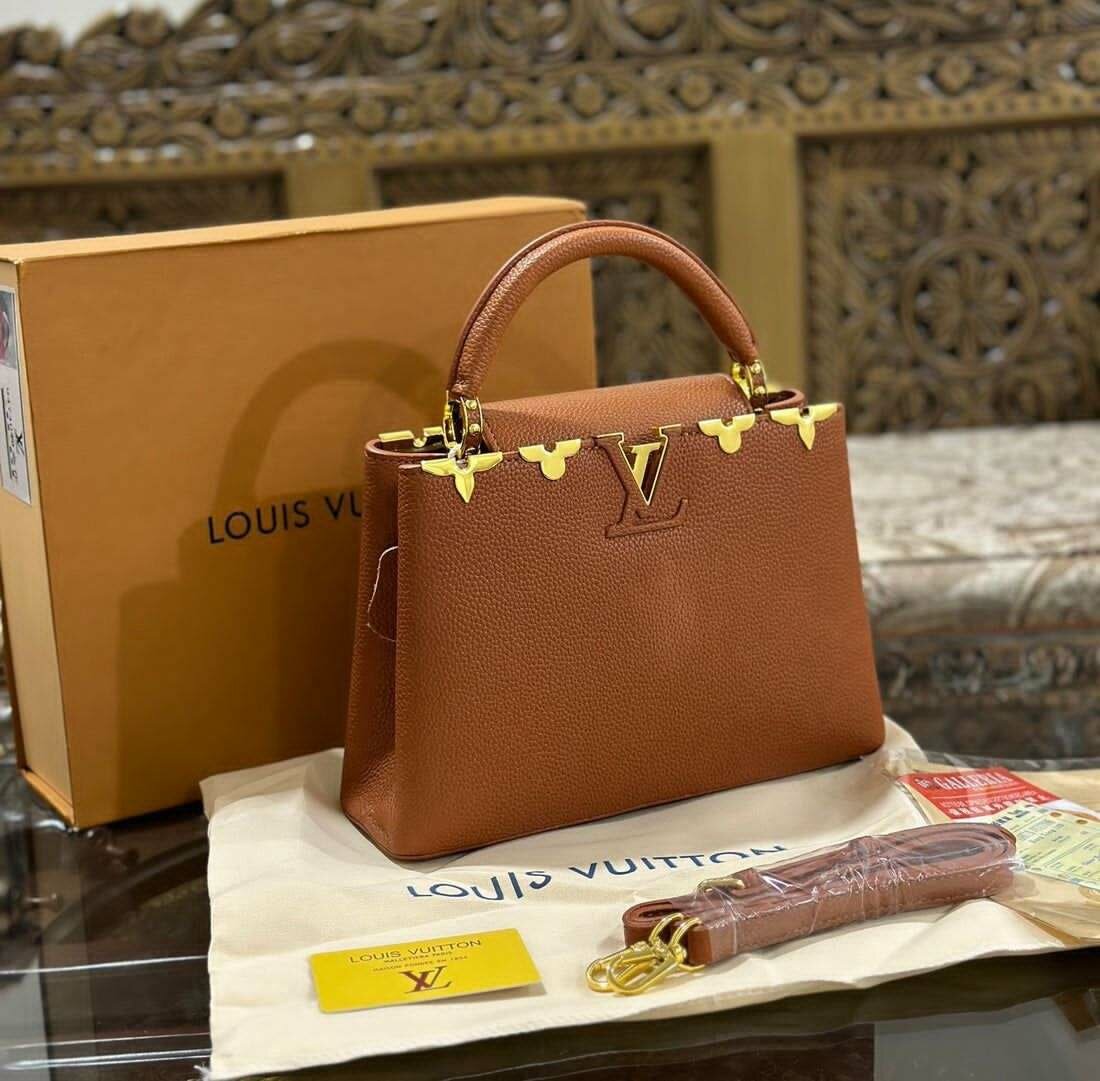 LV LADIES HANDBAG with LONG STRAPS