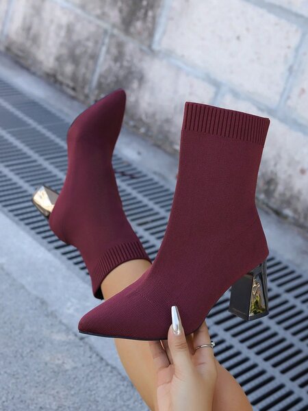 Bottines à talon chic pour femme