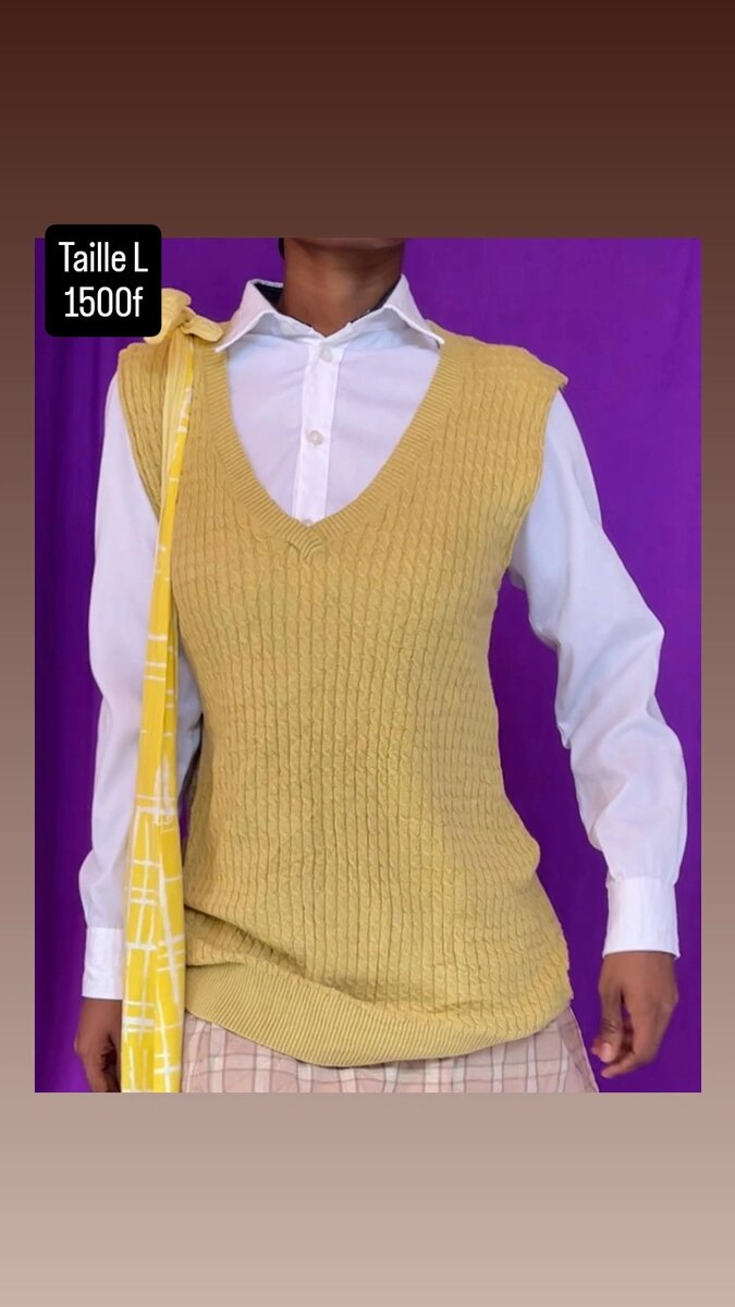 Gilet sans Manches Style Été