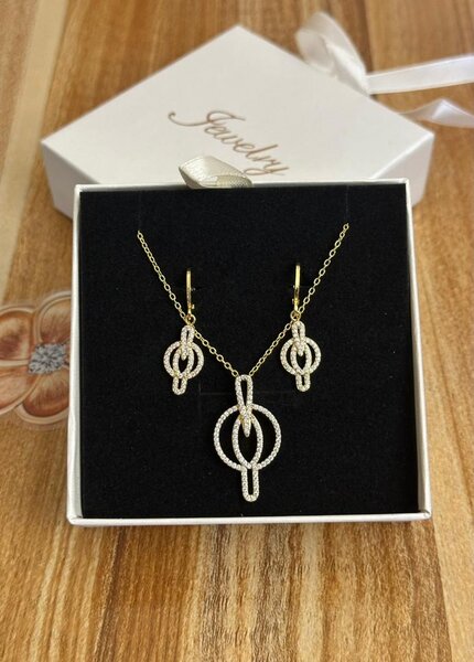 Ensemble Collier et Boucles d'Oreille