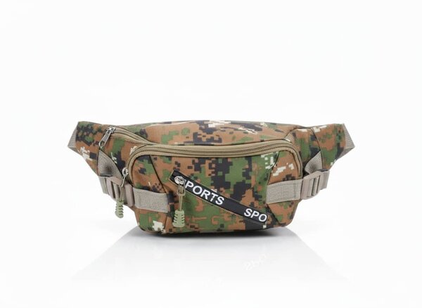 Sac banane camouflage sport