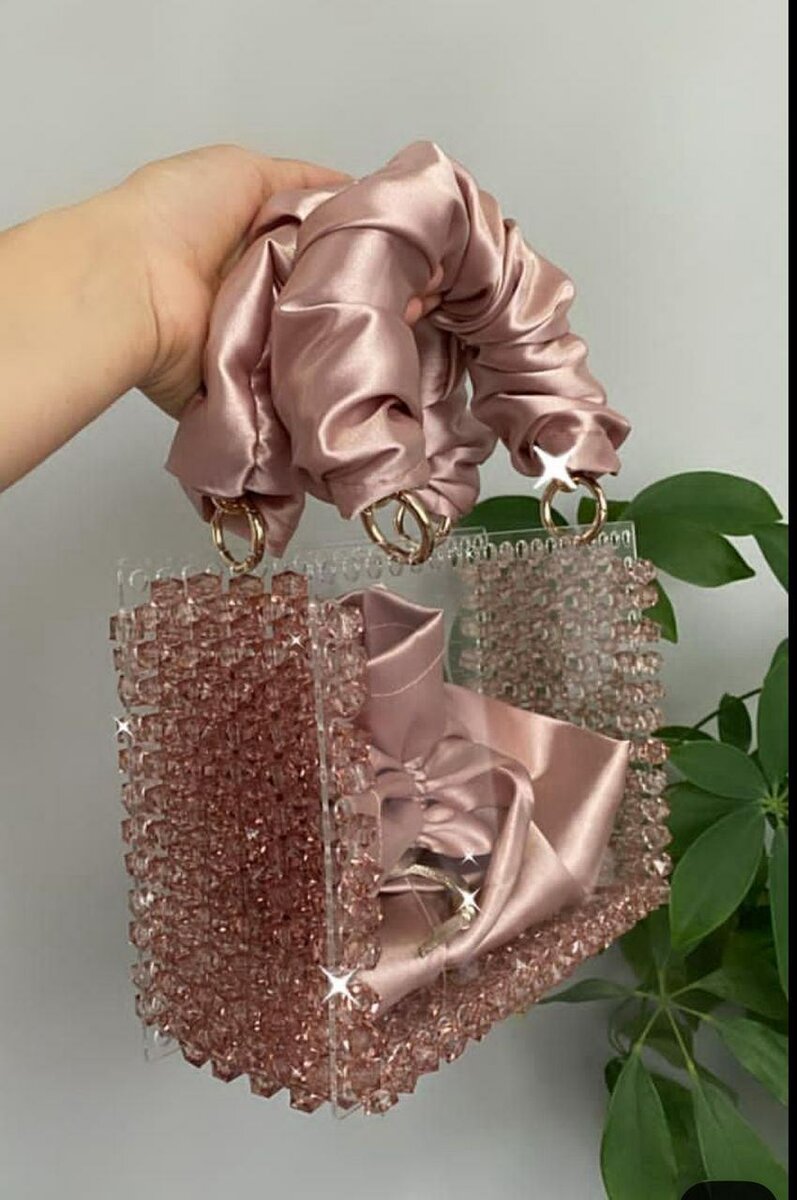 Sac en perles élégant