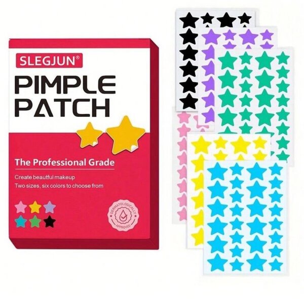 Patches anti-acné étoilés