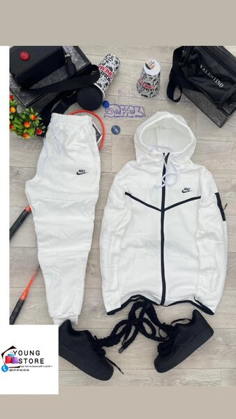 Survêtement Nike blanc pour homme