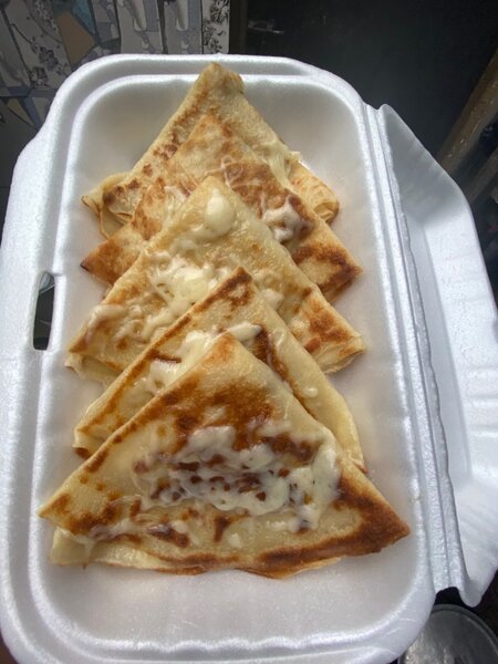 Crêpes au fromage délicieuses