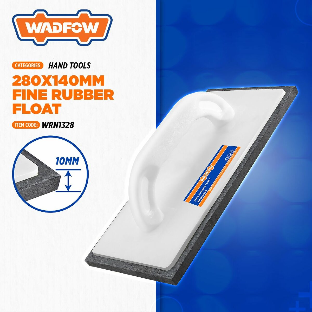 Flottant en caoutchouc 280x140mm