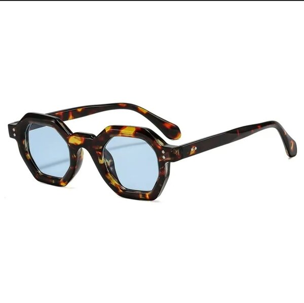 Lunettes de soleil hexagonales