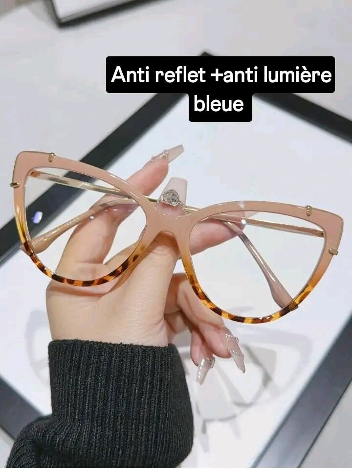 Lunettes anti-lumière bleue élégantes