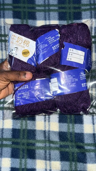 Laines à tricoter coton