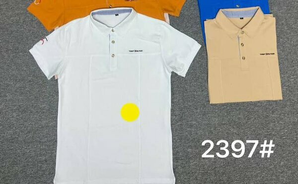 Polo homme blanc et coloré lot