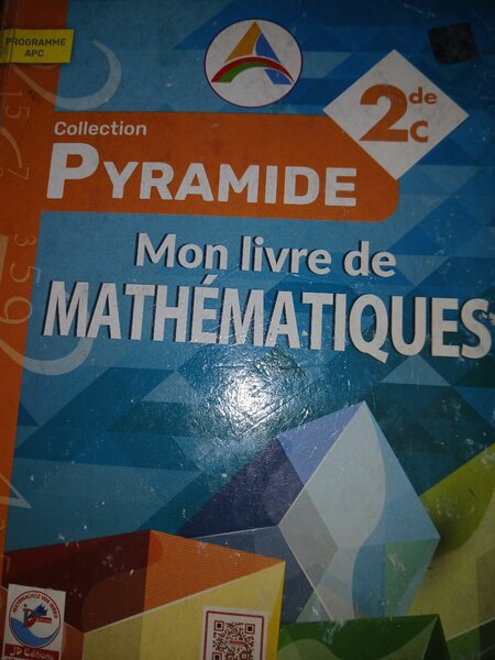 Livre Maths 2e Cycle