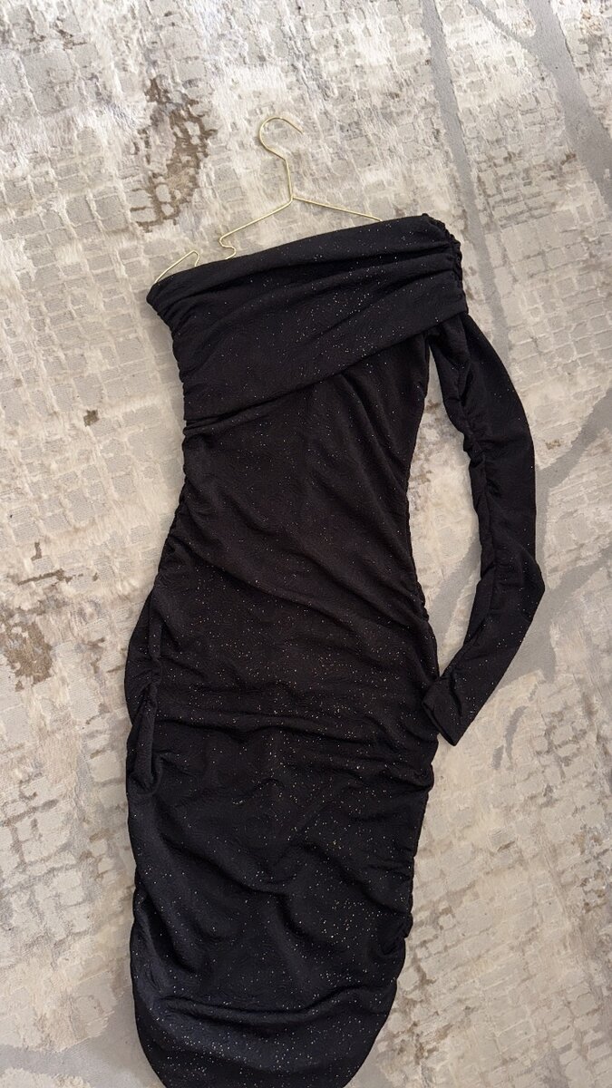 платье с блестками