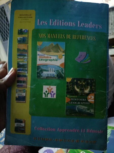 Manuel Histoire Géographie 6e