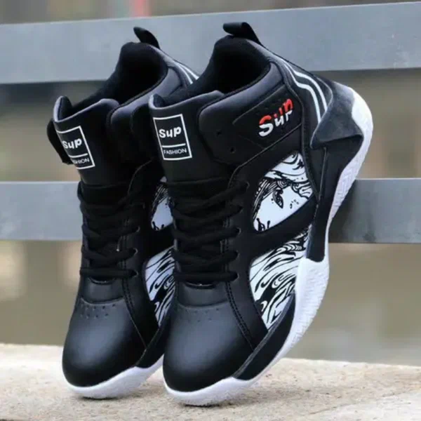 Baskets mode noires sport