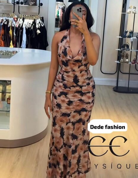 Robe longue élégante femme