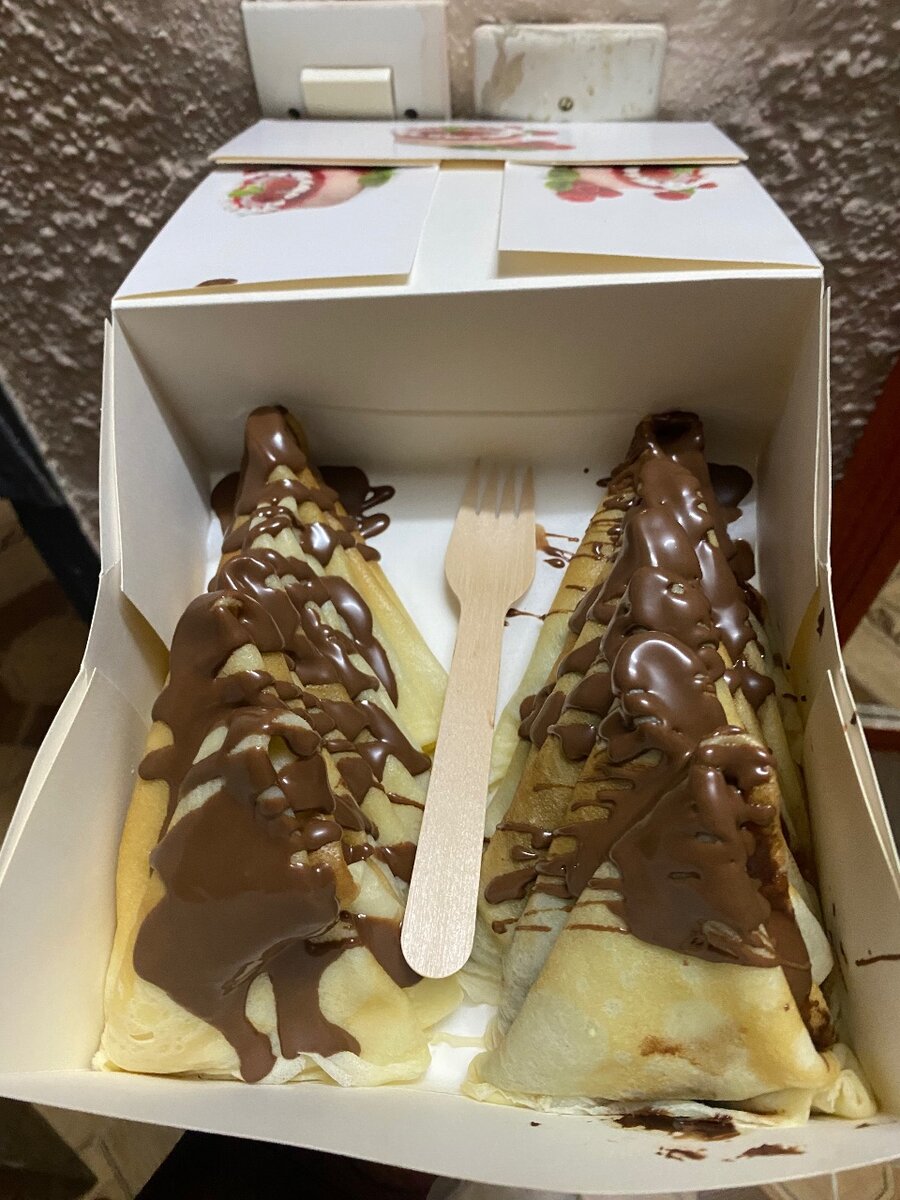Crêpes gourmandes au chocolat