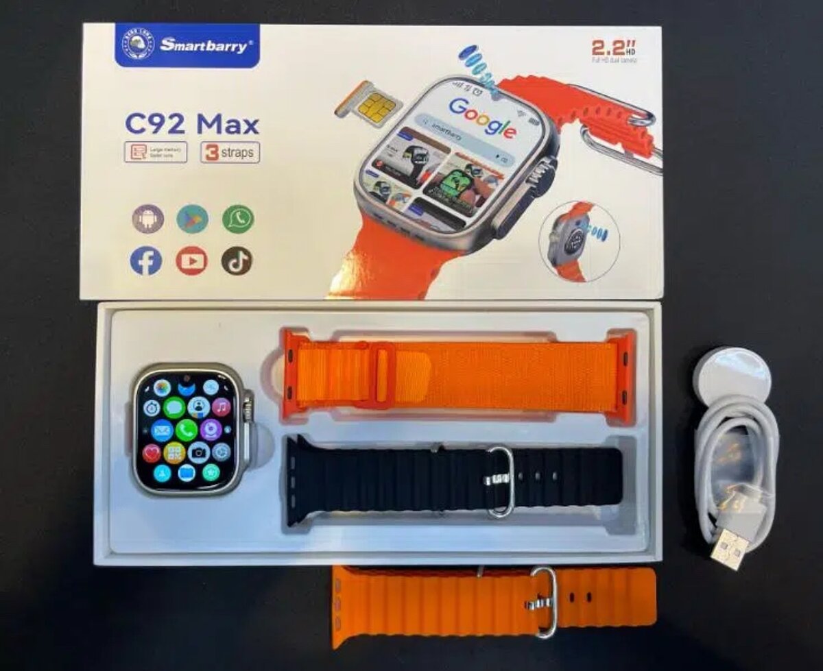 Smartberry C92 Max 6gb/64gb Sim Support Smart Watch