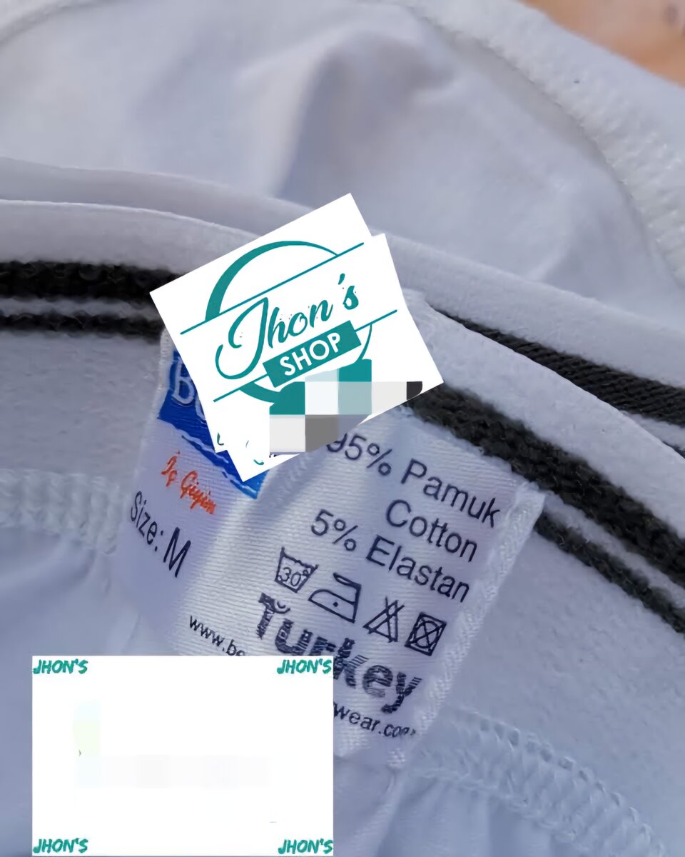 Lot de 3 Boxeurs 100% coton