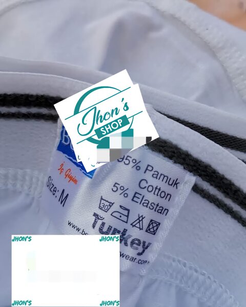 Lot de 3 Boxeurs 100% coton