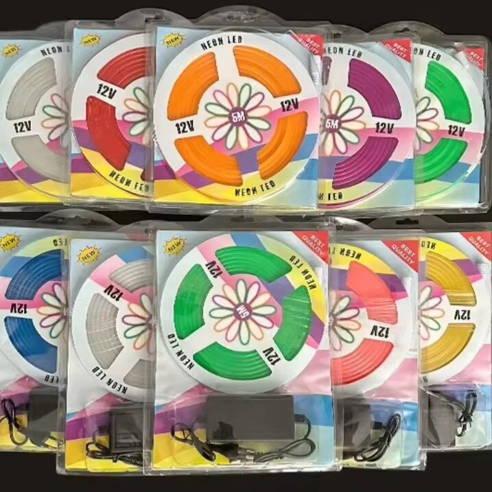 多色霓虹LED灯带5米