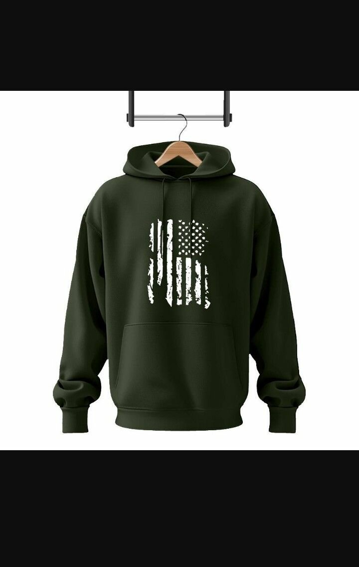 Men's printed hoodie track suit