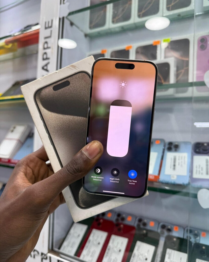 iPhone 15 pro Max Argent 128Go