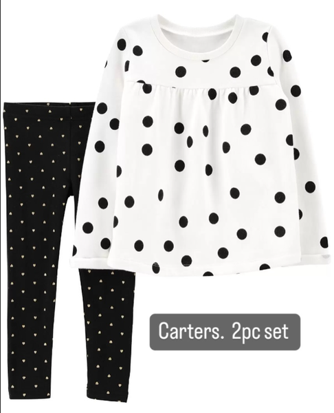 carters 2 pc set Sizes 6m 12m