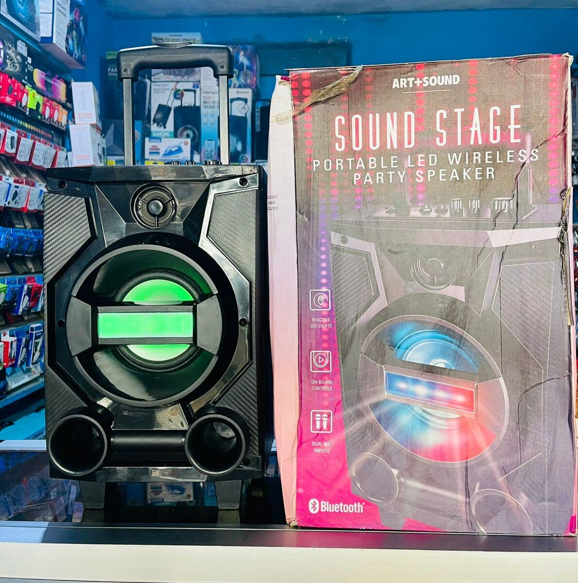 Enceinte Bluetooth LED Portable