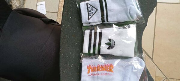 Chaussettes unisexes tendance