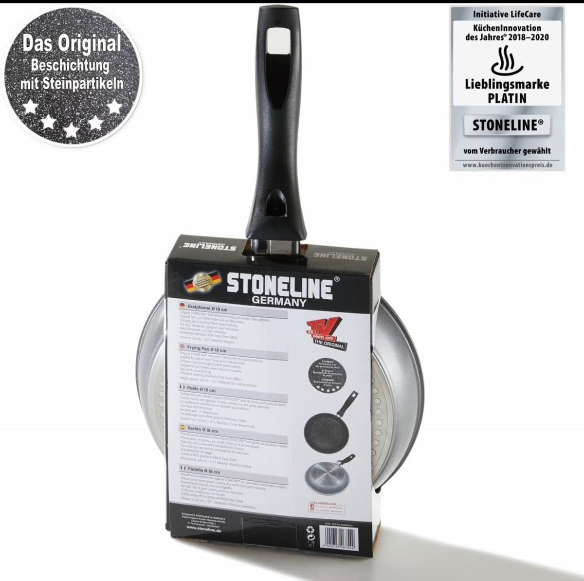 Poêle à Frire, adaptée à l'Induction, Revêtement Antiadhésif