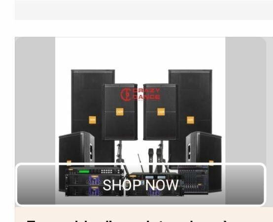 Système d'enceintes professionnel