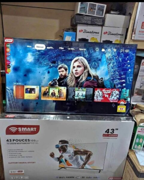 Téléviseur Smart 43" HD