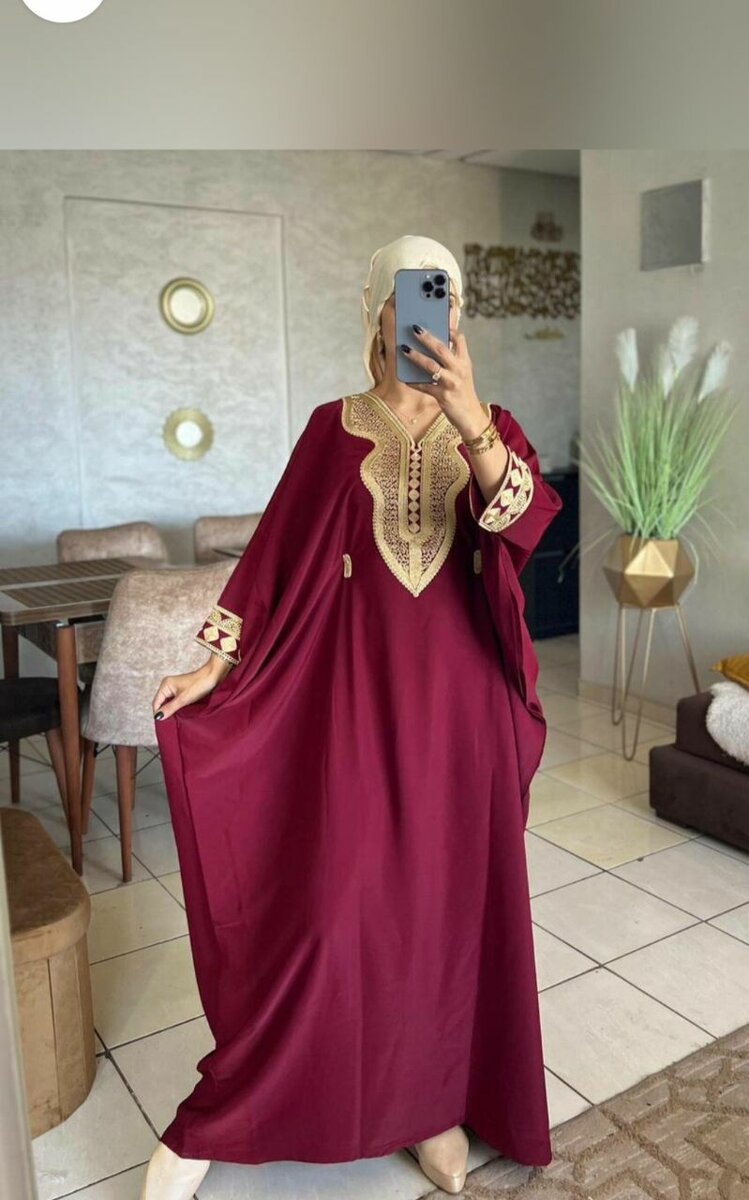 Boubou marocain dame