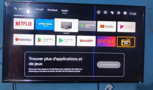 Smart TV LED 4K 50 pouces