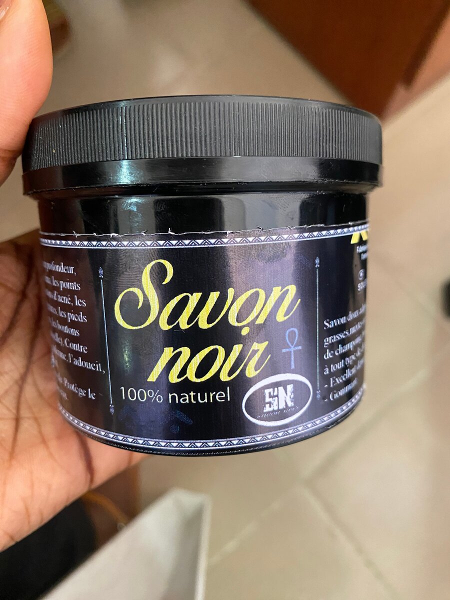 Savon noir naturel pour le corps