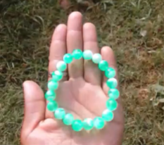 Beautiful green color bracelet
