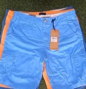 Quality 👌 colourful 😍 👌 chino shorts 👌blue