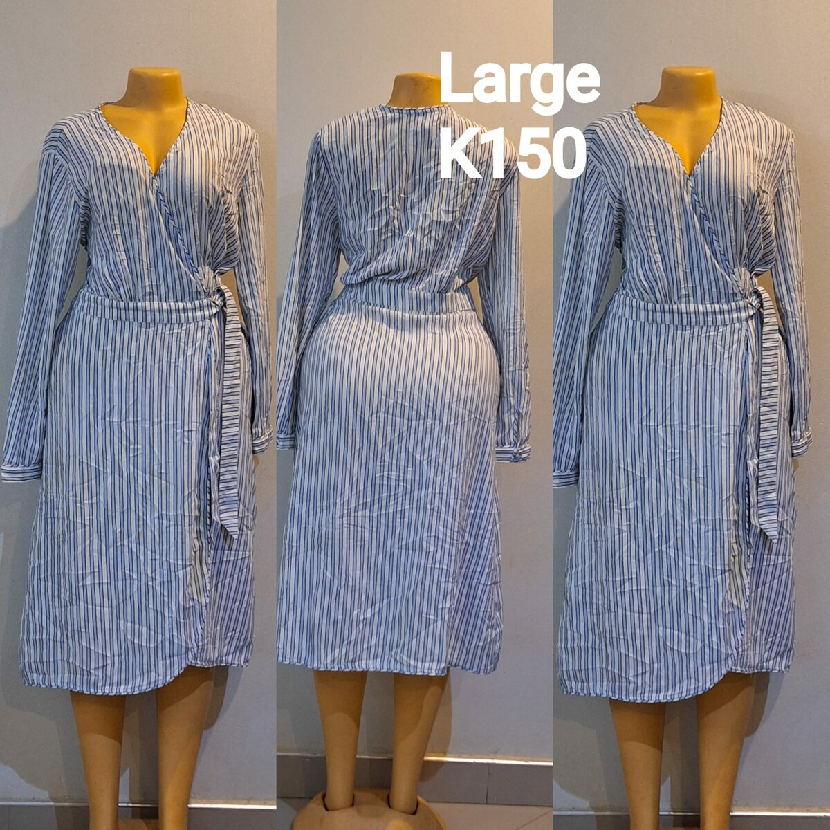 Beautiful and high-quality women's dress made of salaula silk