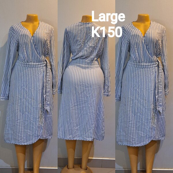 Beautiful and high-quality women's dress made of salaula silk